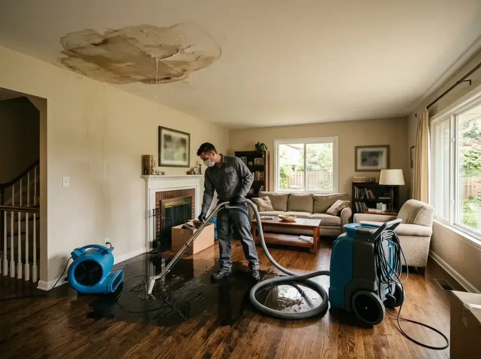 attic-pipe-burst-ceiling-drip-008 — frequently asked questions, Water Damage Restoration & Carpet Care in Minnehaha, WA